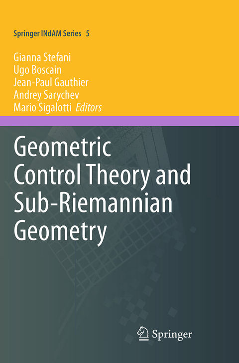 Geometric Control Theory and Sub-Riemannian Geometry - 