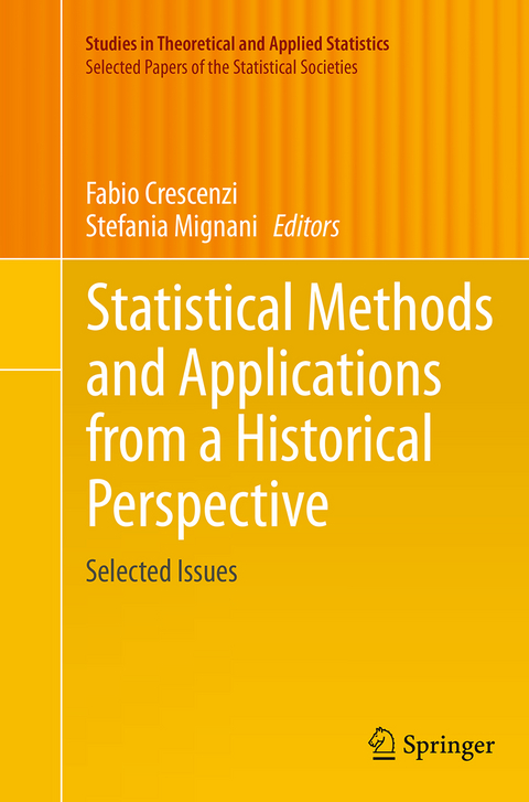 Statistical Methods and Applications from a Historical Perspective - 