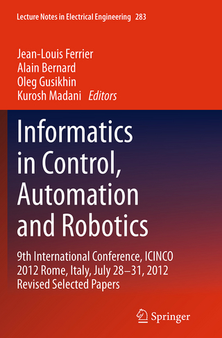 Informatics in Control, Automation and Robotics