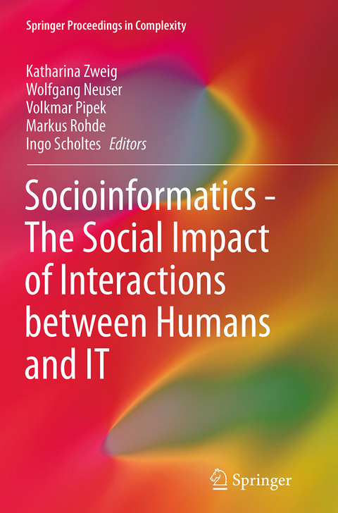 Socioinformatics - The Social Impact of Interactions between Humans and IT - 