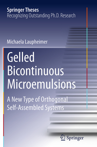 Gelled Bicontinuous Microemulsions