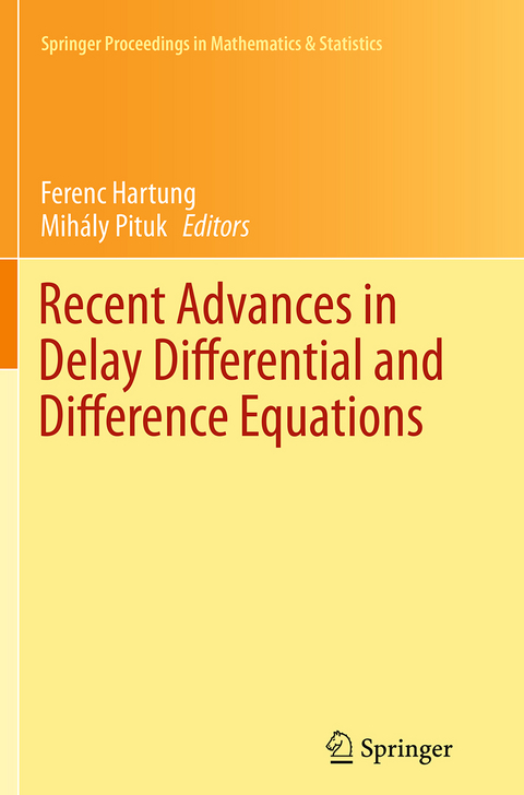 Recent Advances in Delay Differential and Difference Equations - 