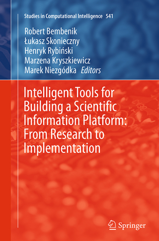 Intelligent Tools for Building a Scientific Information Platform: From Research to Implementation
