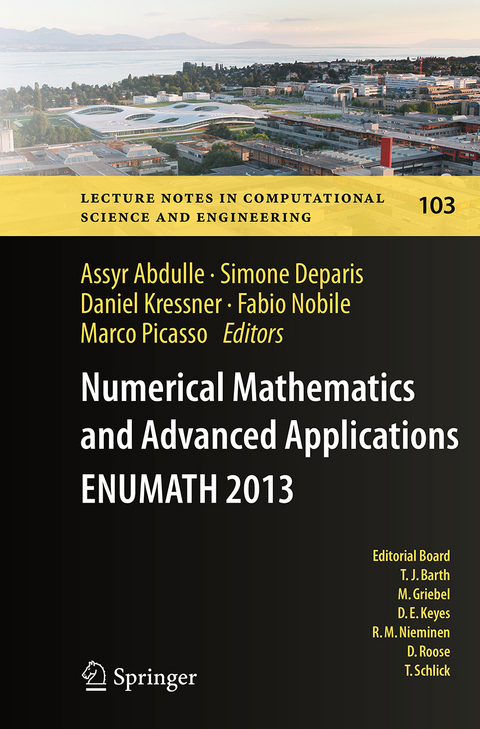 Numerical Mathematics and Advanced Applications - ENUMATH 2013 - 