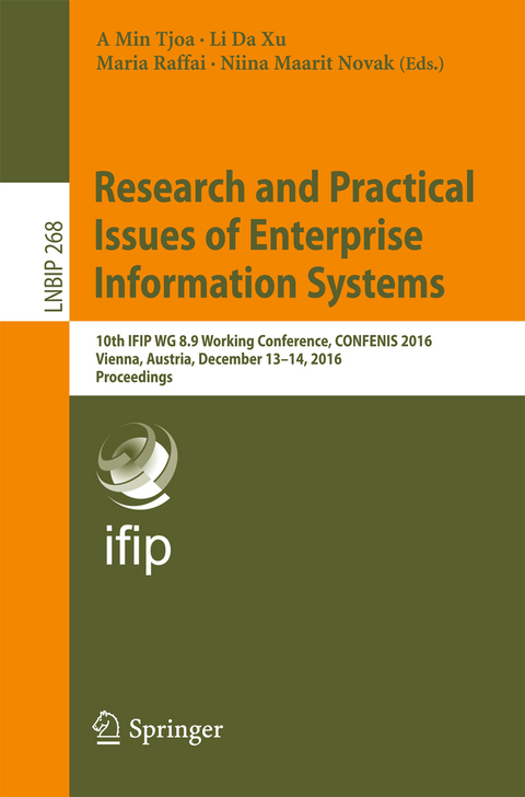Research and Practical Issues of Enterprise Information Systems - 