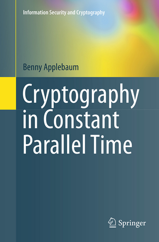 Cryptography in Constant Parallel Time