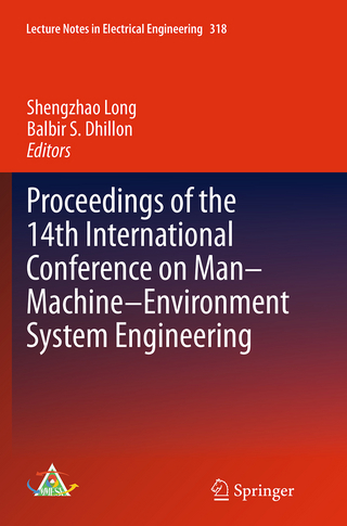 Proceedings of the 14th International Conference on Man-Machine-Environment System Engineering