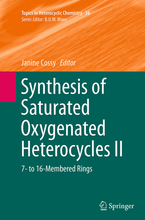 Synthesis of Saturated Oxygenated Heterocycles II - 