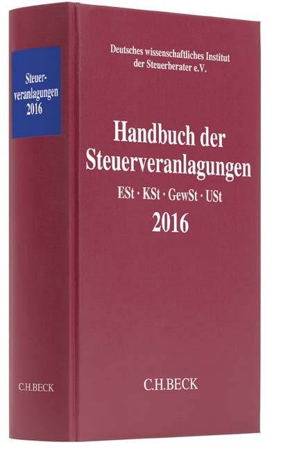 Handbuch der Steuerveranlagungen - 
