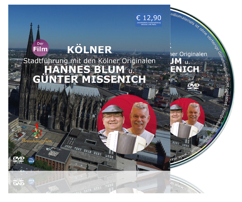 K&ouml;lner Stadtf&uuml;hrung mit den K&ouml;lner Originalen Hannes Blum und G&uuml;nter Missenich - Sebastian Waluga