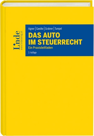Das Auto im Steuerrecht