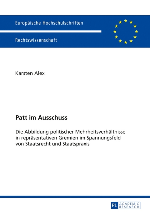 Patt im Ausschuss - Karsten Alex