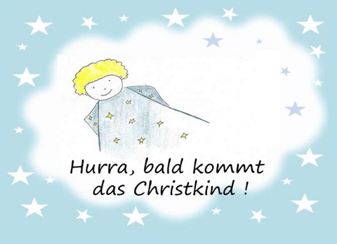 Hurra, bald kommt das Christkind ! - David Hayme
