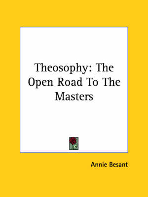 Theosophy - Annie Wood Besant