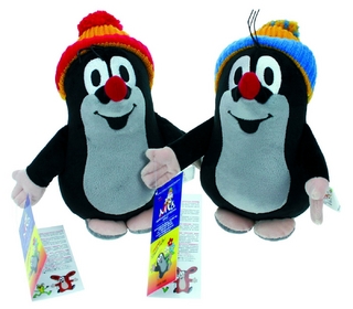 Der kleine Maulwurf Plüsch mit Mütze 16 cm