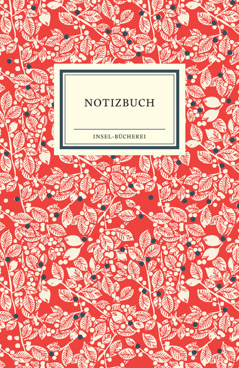 Notizbuch Insel-Bücherei »Hagebutte«