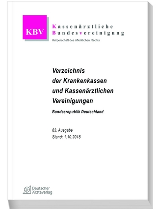Verzeichnis der Krankenkassen