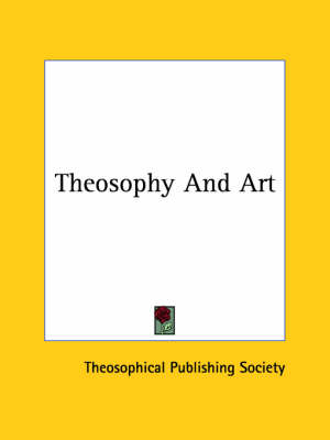 Theosophy And Art
