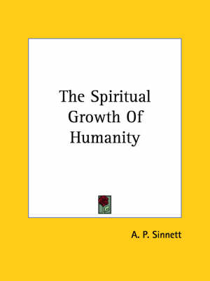 The Spiritual Growth Of Humanity