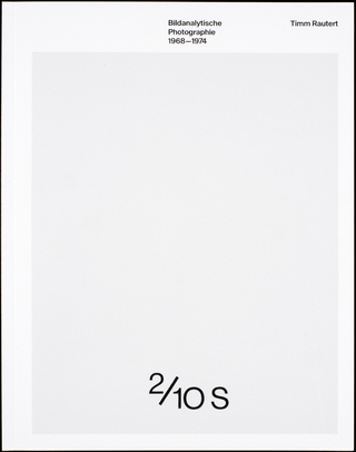 Bildanalytische Photographie 1968–1974