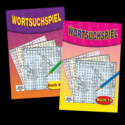 Wortsuchspiel - 2 Hefte a 96 Seiten