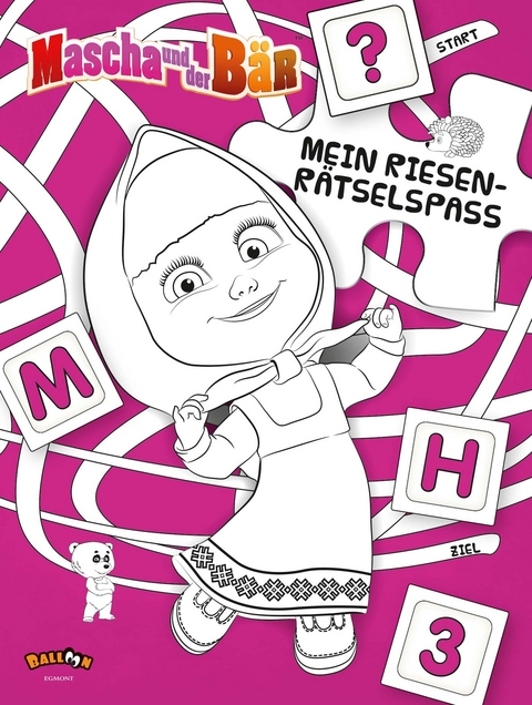 Mascha und der B&auml;r - Mein Riesen-R&auml;tselspa&szlig; -  Animaccord