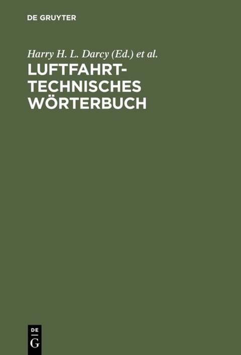 Luftfahrttechnisches Wörterbuch - 