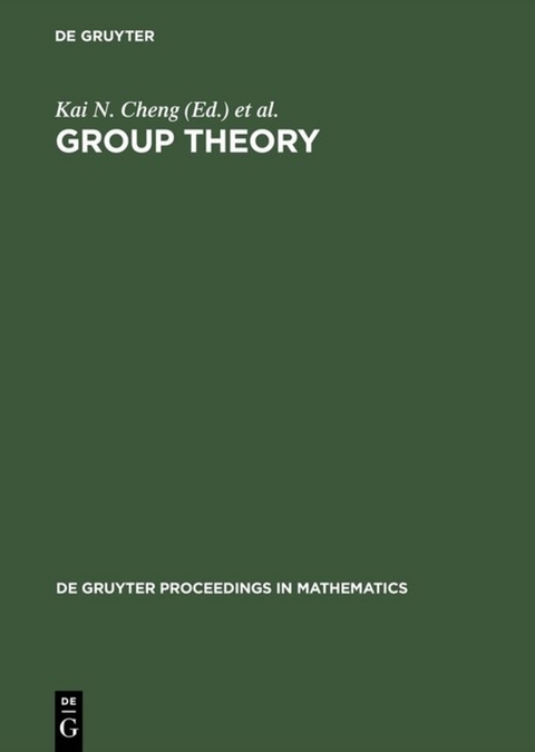 Group Theory - 