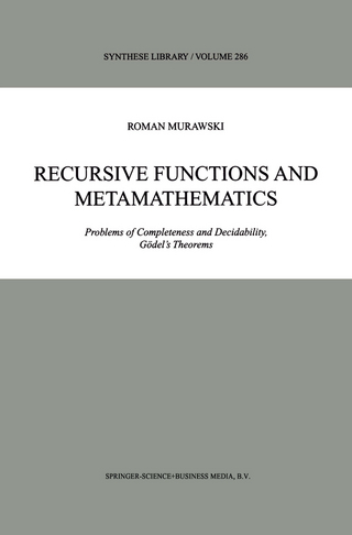 Recursive Functions and Metamathematics