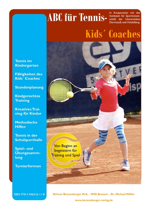 ABC f&uuml;r Tennis-Kids&acute; Coaches - Reimar Bezzenberger, Willi Brunert