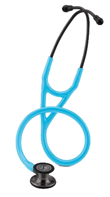 Littmann Cardiology IV Stethoskop komplett Smoke Edition - türkis/turqouise