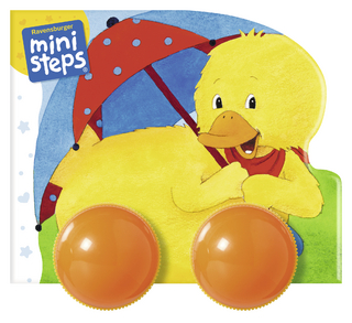 Mein erstes Räder-Rasselbuch: Los geht's, kleine Ente!