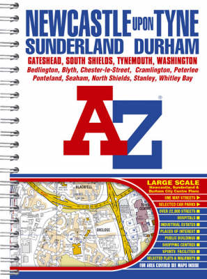 Newcastle Upon Tyne Street Atlas -  Geographers' A-Z Map Company