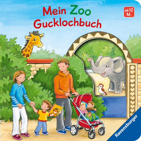 Mein Zoo Gucklochbuch - Carla H&auml;fner