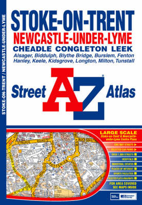Stoke-on-Trent Street Atlas -  Great Britain