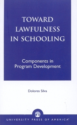 Toward Lawfulness in Schooling