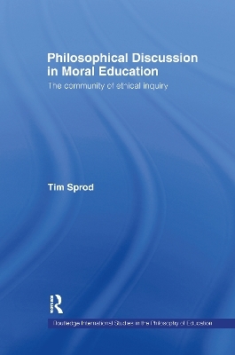 Philosophical Discussion in Moral Education - Tim Sprod