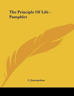 The Principle Of Life - Pamphlet