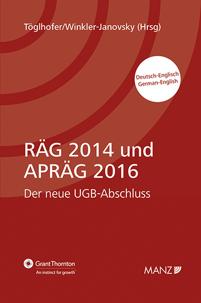 RÄG 2014 und APRÄG 2016 - Josef Töglhofer, Alexandra Winkler-Janovsky
