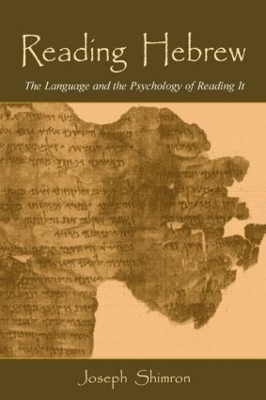 Reading Hebrew - Joseph Shimron