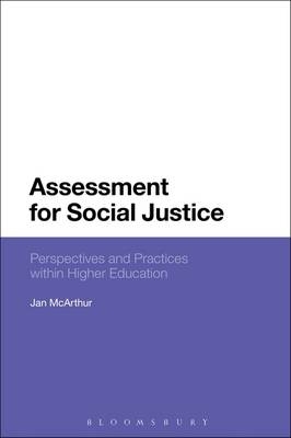 Assessment for Social Justice -  Dr Jan McArthur