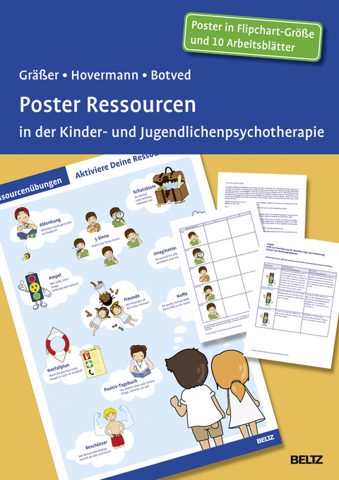 Poster Ressourcen in der Kinder- und Jugendlichenpsychotherapie - Melanie Gr&auml;&szlig;er, Eike Hovermann jun., Annika Botved