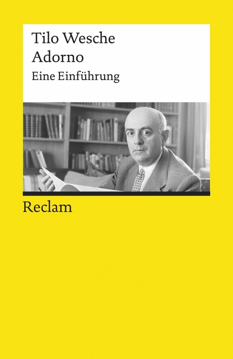 Adorno. Eine Einführung - Tilo Wesche