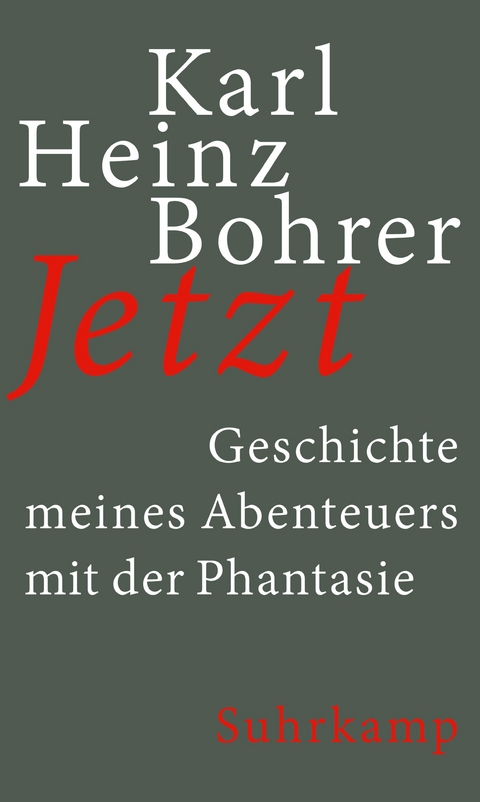 Jetzt - Karl Heinz Bohrer