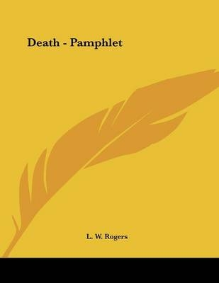 Death - Pamphlet