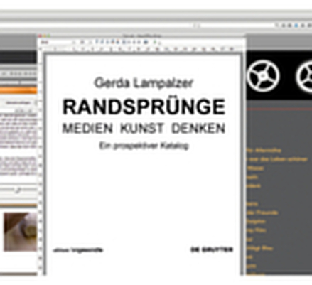 RANDSPR&Uuml;NGE - Medien Kunst Denken - Gerda Lampalzer