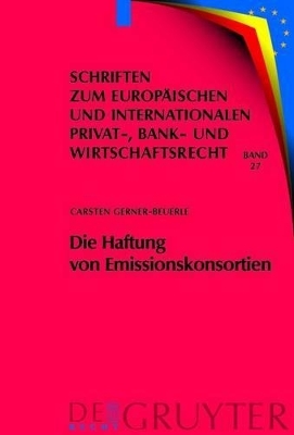 Die Haftung von Emissionskonsortien