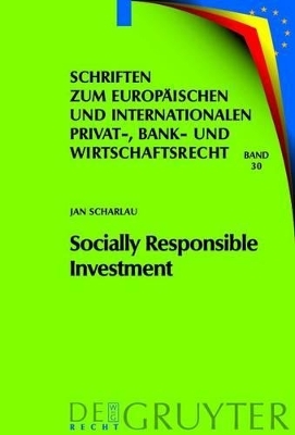 Socially Responsible Investment - Jan Scharlau
