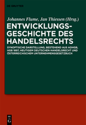 Entwicklungsgeschichte des Handelsrechts - 