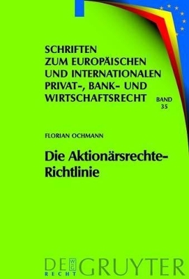 Die Aktion&auml;rsrechte-Richtlinie - Florian Ochmann
